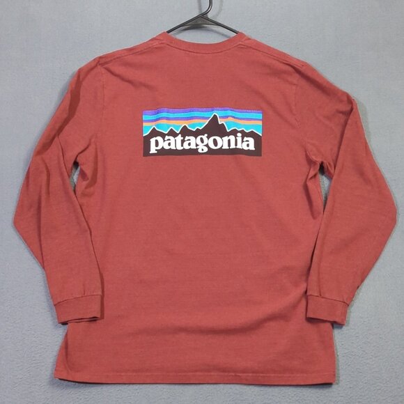 Patagonia T-Shirt Men's XL Red Responsibili-tee Regular Fit - Picture 8 of 15